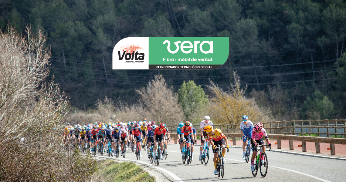 Vera, patrocinador oficial tecnològic de la Volta Ciclista a Catalunya