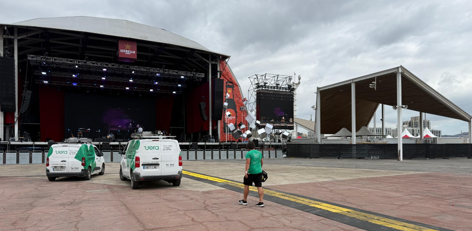 Vera, al timó de la connectivitat del Festival Cruïlla