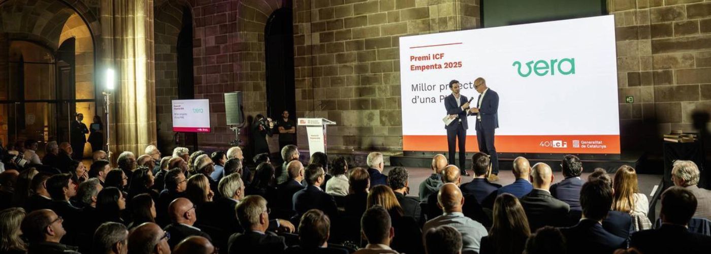 Vera, reconeguda en la primera edició dels Premis ICF Empenta per la seva aposta per la connectivitat i el territori