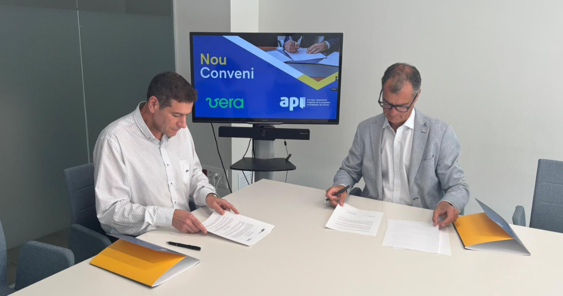 A Vera reforcem el nostre compromís amb el territori amb un nou acord amb el Col·legi API de Girona